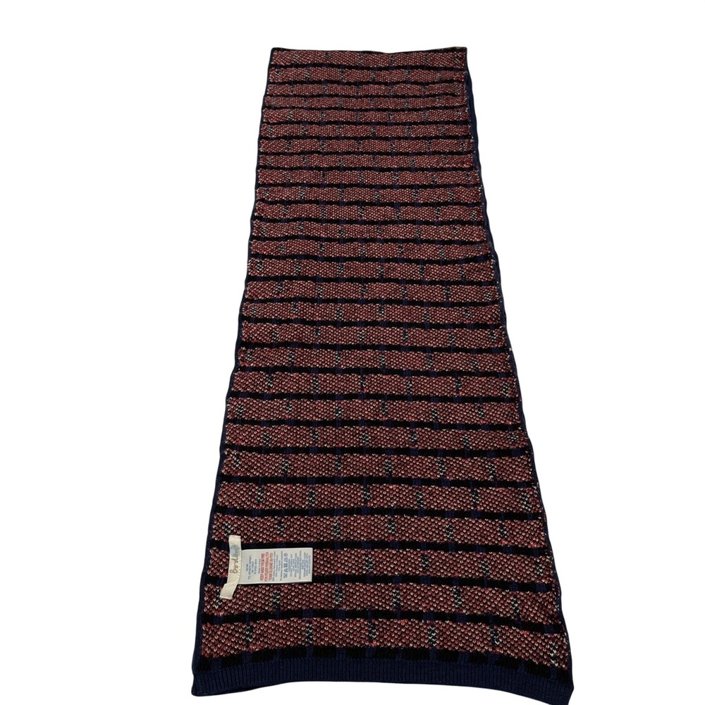 Boden Scarf Blue British Royal Guard Solider Print Cotton Blend Preppy‎ Travel